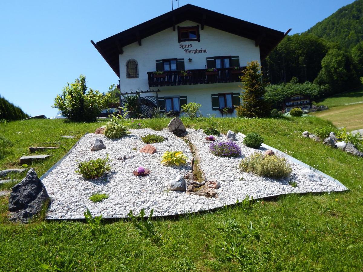 Haus Bergheim Lägenhet Bischofswiesen Exteriör bild