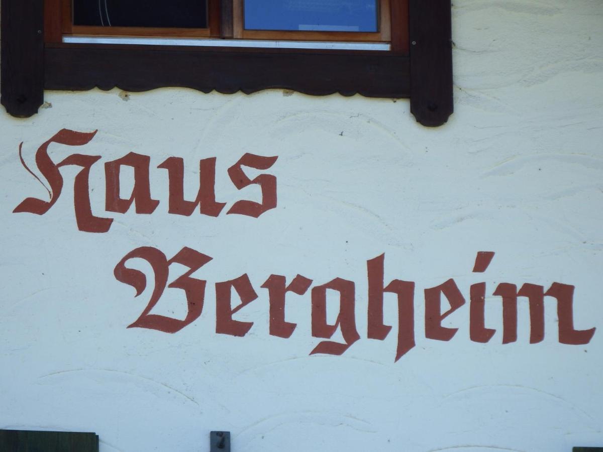 Haus Bergheim Lägenhet Bischofswiesen Exteriör bild